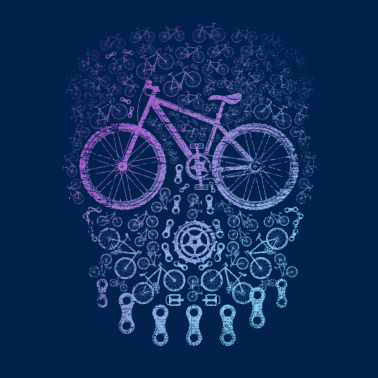 Motiv Fahrrad Sportler