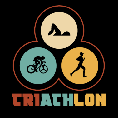 Motiv Triathlon Sportler