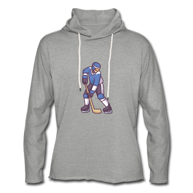 Sport LK Hoodie - Sportler mit Hockeyschläger