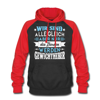 Sport LK Hoodie - Aber nur die Besten werden GEWICHTHEBER Sportler