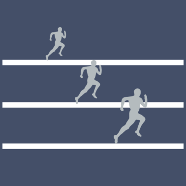 Motiv Marathonläufer Jogger Sportler