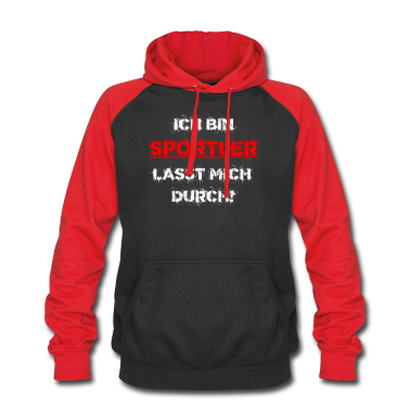 Sport LK Hoodie - Ich bin Sportler lasst mich durch Geschenk