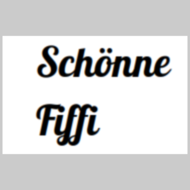 Motiv Schönne Fiffi Sportler