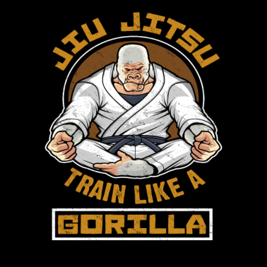Motiv Jiu Jitsu Sportler