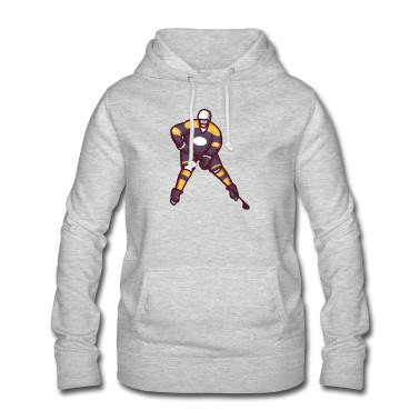 Sport LK Hoodie - Ein Sportler, der Eishockey spielt