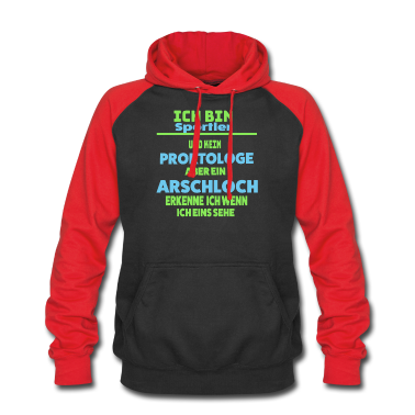 Sport LK Hoodie - Ich Bin Sportler Und Kein Proktologe