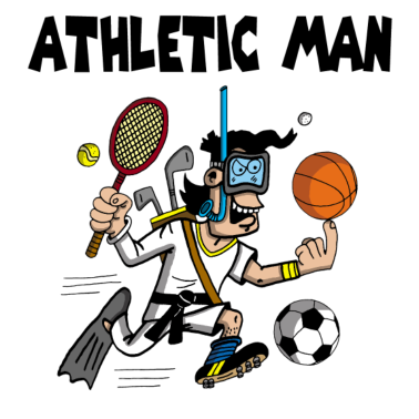 Motiv Erfahrener Sportler!