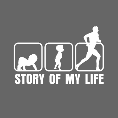 Motiv Laufen Sportler