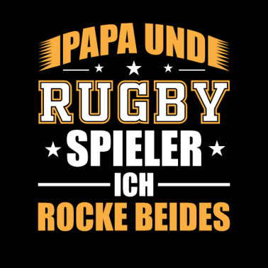 Motiv Rugby Papa Spieler Sportler