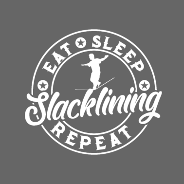 Motiv Slackline Sportler