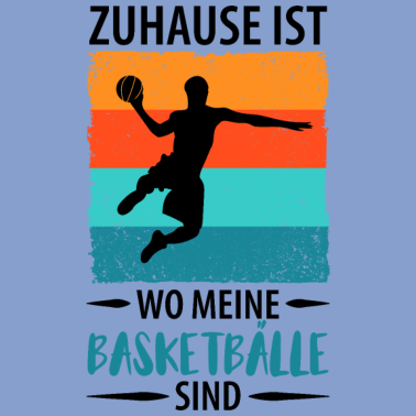 Motiv Basketballspieler Basketball Basketballer Spruch