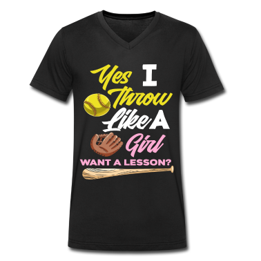 Sport LK T-Shirt - Softball Sportler Frau Frauen Geschenk