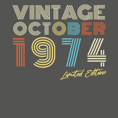 Motiv Geboren Oktober 1974 Geschenkidee