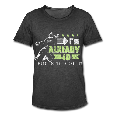 Sport LK T-Shirt - 40. Geburtstag Handball Sport