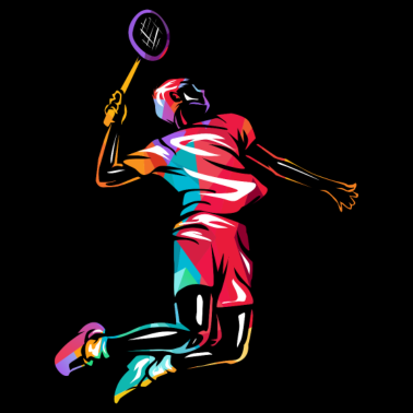 Motiv Badminton