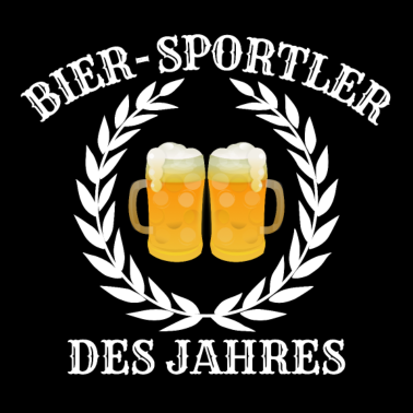 Motiv Bier - Sportler Des Jahres Bier Spruch