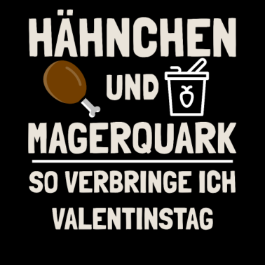 Motiv Hänhchen und Magerquark Valentinstag für Sportler