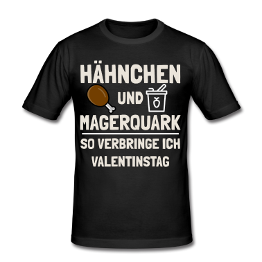 Sport LK T-Shirt - Hänhchen und Magerquark Valentinstag für Sportler