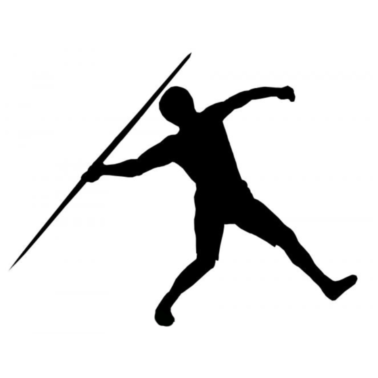Motiv Speerwerfen Leichtathletik