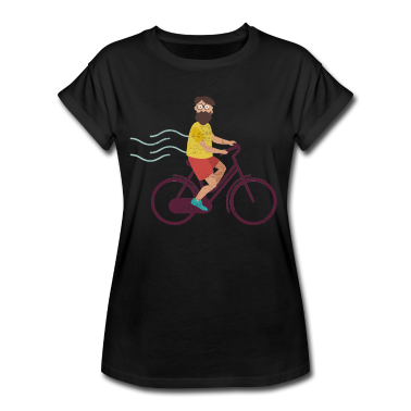 Sport LK T-Shirt - Fahrradfahrer Hipster Retro Bart witzig Geschenk