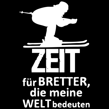 Motiv Ski Skifahren Skifahrer Sport Winter Geschenk