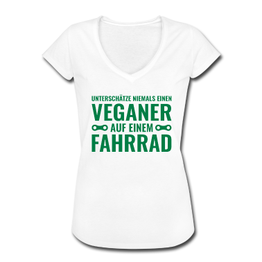 Sport LK T-Shirt - Veganer Radfahrer - Spruch - Fahrrad - Geschenk