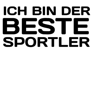Motiv Ich bin der Beste Sportler