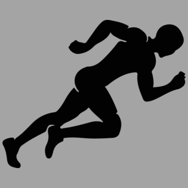 Motiv Running Man Sportler