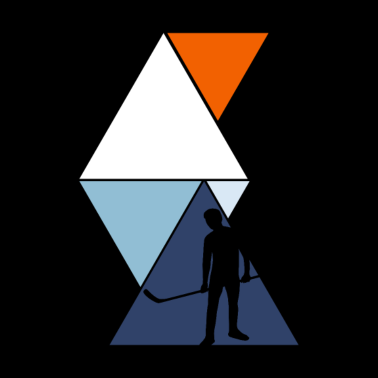 Motiv Hockey Sportler