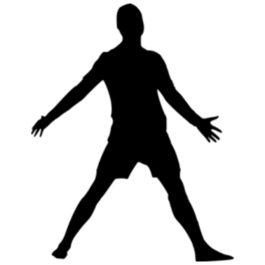 Motiv Jubelnder Sportler