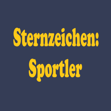 Motiv Sternzeichen: Sportler