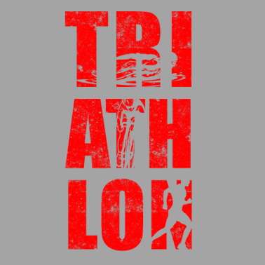 Motiv Triathlon Sportler