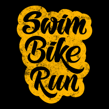 Motiv Triathlon Sportler