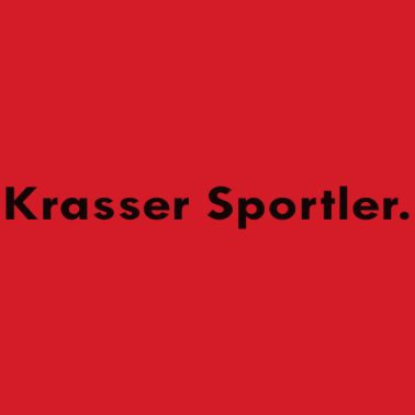 Motiv Krasser Sportler