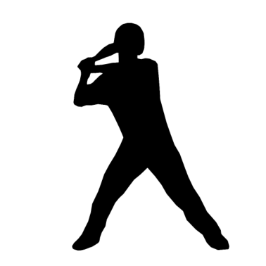 Motiv Baseball Sportler