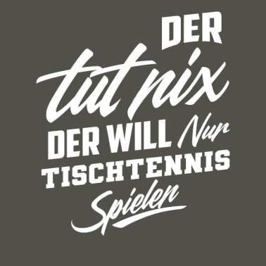 Motiv Tischtennis Sportler