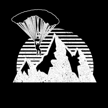 Motiv Gleitschirmfliegen Sportler