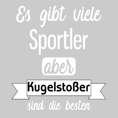 Motiv Kugelstoßer Sportler Leichtathletik Sportler Shirt
