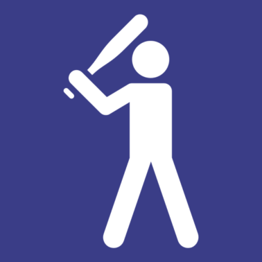 Motiv Baseball Sportler