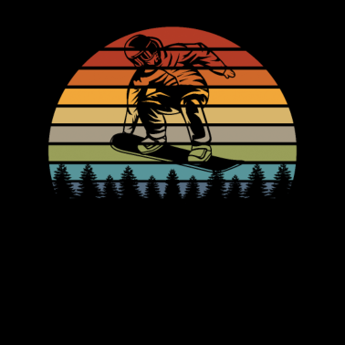 Motiv Snowboarden Sportler