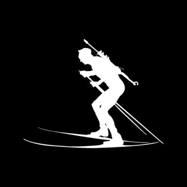 Motiv Biathlon Sportler