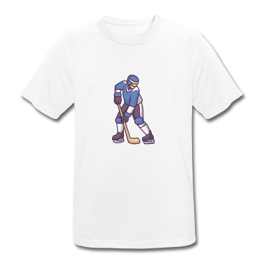 Sport LK T-Shirt - Sportler mit Hockeyschläger