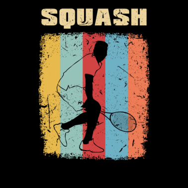 Motiv Squash Sportler