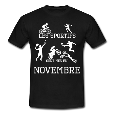 Sport LK T-Shirt - Sportler werden im November geboren