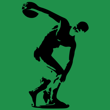 Motiv Sportler griechische Skulptur