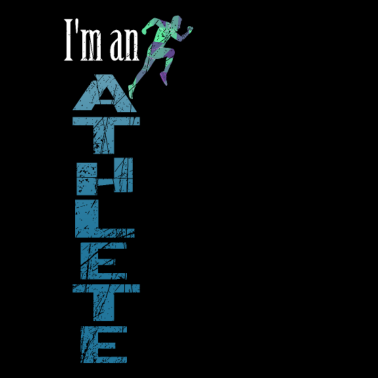 Motiv Gym Athlet Ich bin Sportler