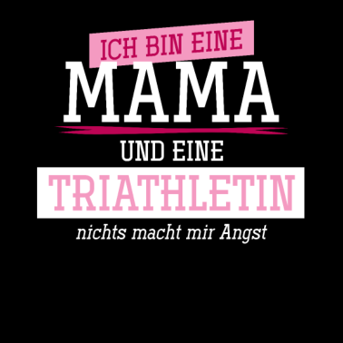 Motiv Triathlon Mutter Sportler