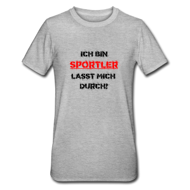 Sport LK T-Shirt - Ich bin Sportler lasst mich durch Geschenkidee
