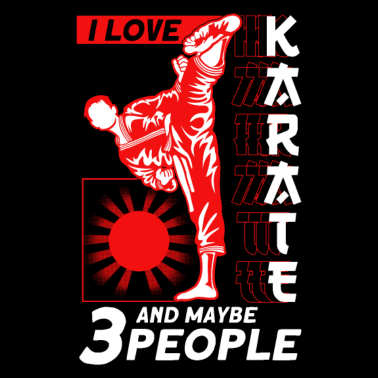 Motiv Kampfsport Sportler Karate