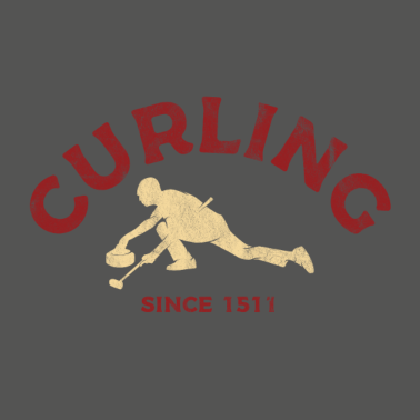 Motiv Curling sportler Geschenk